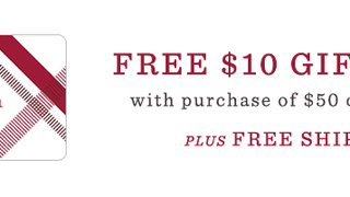 Spend $50 or More At L.L.Bean And Get a $10 Gift Card